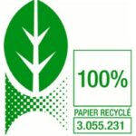 Label APUR, 100% fibres recyclées