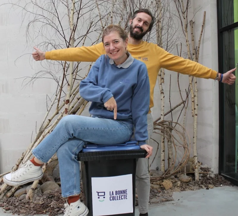 Marie-Gaëlle Richard et Constantin de Villers La Bonne Collecte